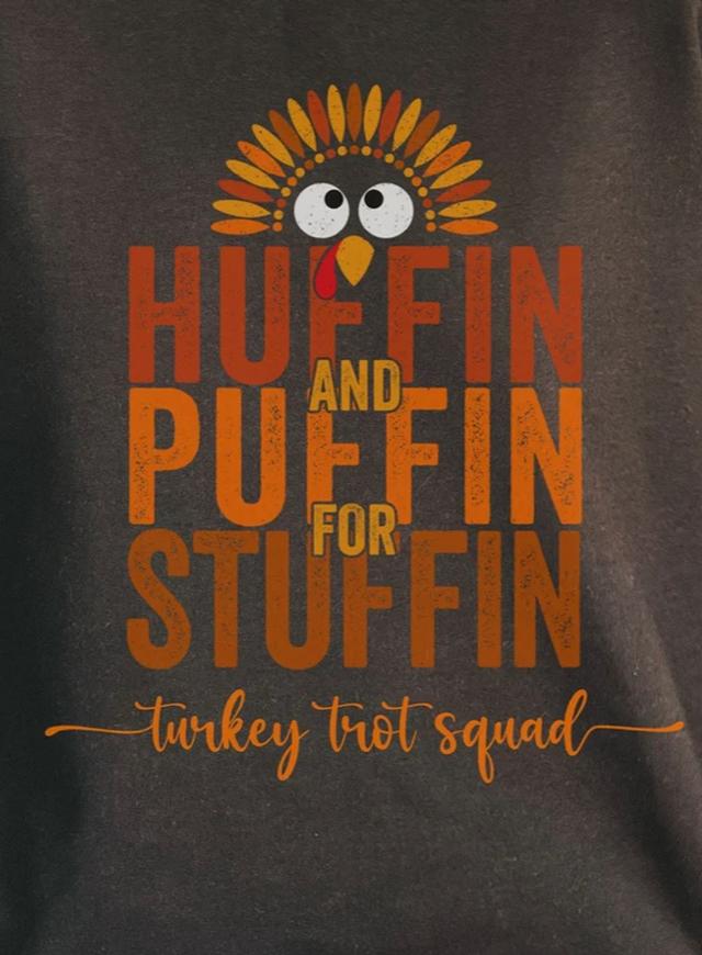 Huffin,Turkey trot,clipart,lineart,vector clip art,line art,t-shirt,designs,silk,screen,teeshirts,screen-printing,embroidery,logo,mascot,,,,,