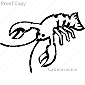 animals, crawfish, crawdad, lobster, shrimp, crayfish, cajun, new orleans, mardi gras, food, nature, outdoor, ocean, sea, crustacian,Lobster crawfish crawdad,clipart,lineart,vector clip art,line art,t-shirt,designs,silk,screen,teeshirts,screen-printing,embroidery,logo,mascot,Crawdad, crawfish, crayfish, lobster, shrimp or crustacian. Sea life great for food, logos, masctos, sports teams, school projects, wildlife education, marine life applications.