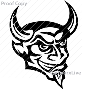 people,mascots,sports,devil,evil,satan,gremlin,Devil,clipart,lineart,vector clip art,line art,t-shirt,designs,silk,screen,teeshirts,screen-printing,embroidery,logo,mascot,Devil profile with horns and evil grin.
