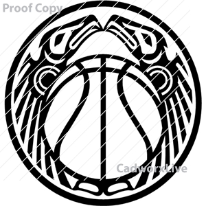 Basketball, sports, aztec, mexico, spanish, ancient, myan, tribal,Aztec eagle basketball,clipart,lineart,vector clip art,line art,t-shirt,designs,silk,screen,teeshirts,screen-printing,embroidery,logo,mascot,Basketball with two Aztec or ancient, Mayan tribal bird designs.
