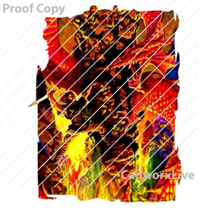 fantasy,Gothic,horror,dragon,fire,sorcerer,magic,Stock Art File: fs20006,clipart,lineart,vector clip art,line art,t-shirt,designs,silk,screen,teeshirts,screen-printing,embroidery,logo,mascot,Red dragon with wings fighting a warrior with a sword in Hell.
